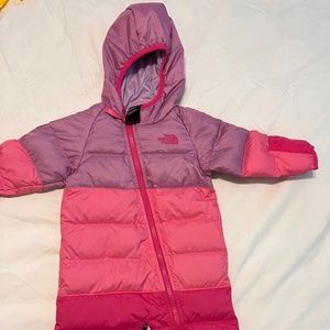North face snowsuit 3-6 months